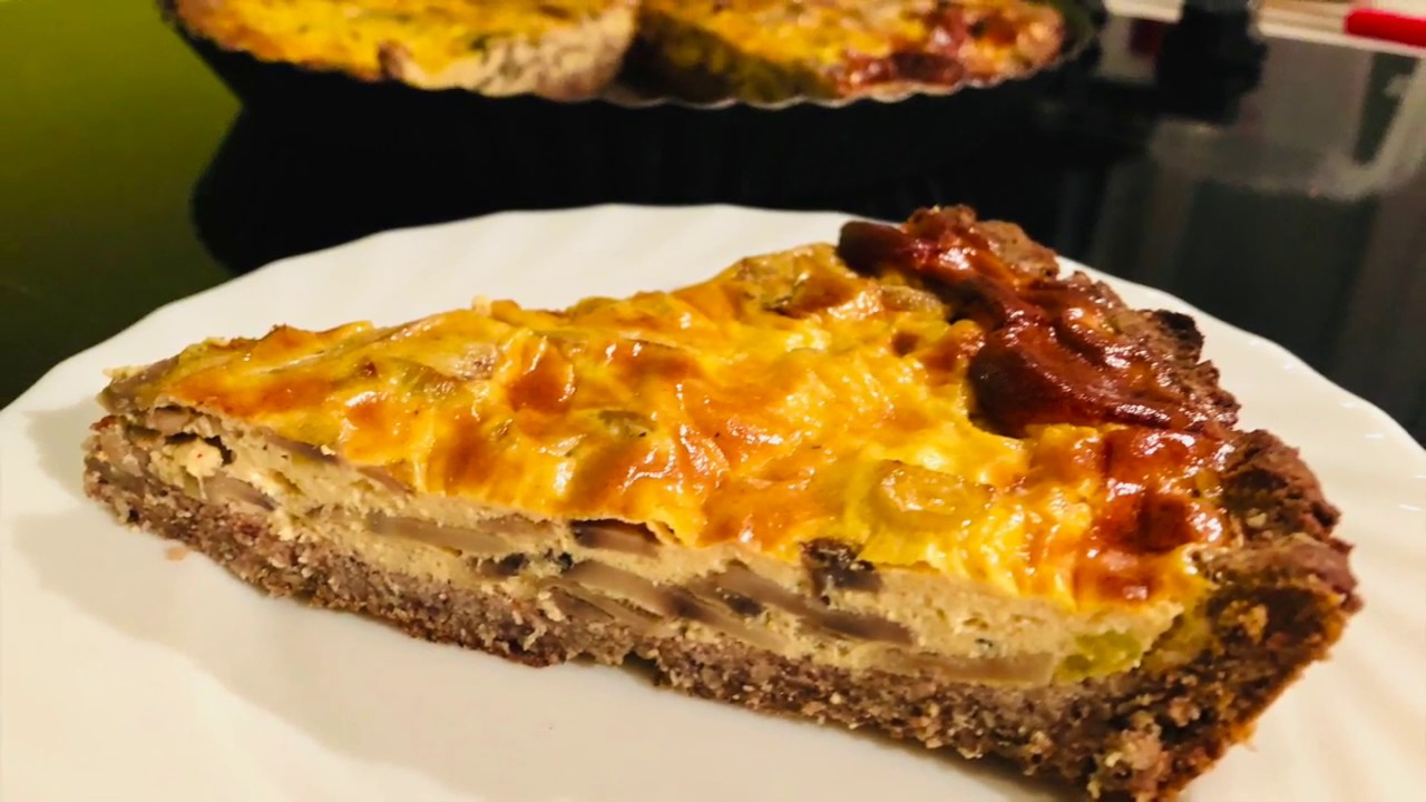 Greek Goes Keto Greek Keto Manitaropita or Mushroom Pie YouTube