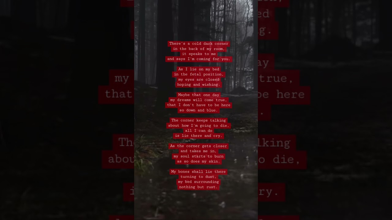 Dark Poetry || chemtrails over the county club 