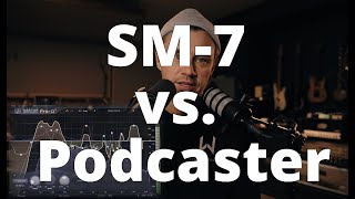 The Best Podcast / Streaming Microphone?  Shure Sm-7 vs. Rode Podcaster vs. Rode VideoMic.