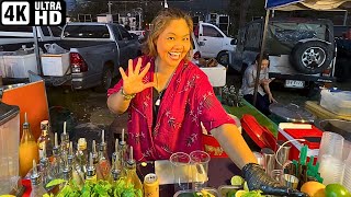 Street mojito master. Thai style mojito. Exploring Thai street food! [subtitle]