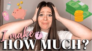 HOW MUCH I MAKE AS A NEW GRADUATE REGISTERED NURSE | First Paycheck, Bi-weekly Pay | NEWBORN NURSE