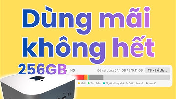 CÁCH ĐỂ MÁY MAC 256GB DÙNG KHÔNG BAO GIỜ HẾT DUNG LƯỢNG! NÂNG CẤP BỘ NHỚ MAC MINI M4 BẰNG SSD RỜI!