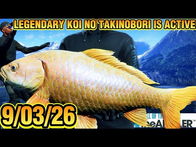 Legendary Fish For Japan Is Koi No Takinobori This Week 9/03/26