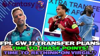 TIME TO RETHINK ON VIRGIL?🤔💭 | FPL GW27 TRANSFER PLANS! 🚨 | Fantasy Premier League Tips 2025/26 screenshot 3