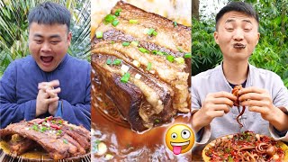 Ăn cay tổng hợp || Mukbang vui nhộn || TikTok Video - Songsong và Ermao