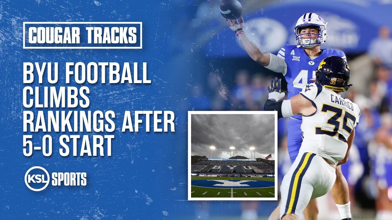 BYU Football Climbing Rankings After 5-0 Start - YouTube