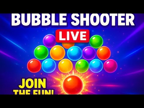 Bubble Shooting Gaming livee,fun - YouTube