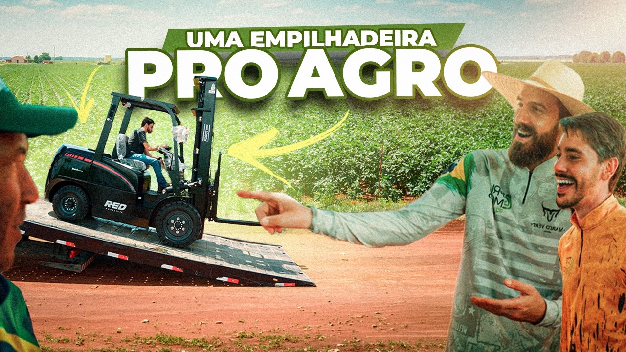 A MELHOR EMPILHADEIRA PARA O AGRO