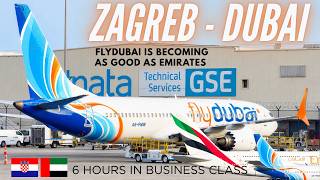 Flydubai Business Class from Croatia | Zagreb to Dubai | Flydubai Boeing 737 Max 8 | Trip Report