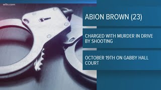Man arrested in connection to a fatal drive by shooting in Orangeburg