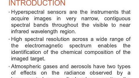 Atmospheric correction techniques