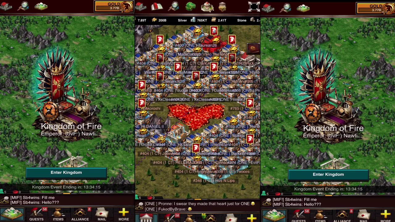 Super Wonder/Kingdom Of Fire Experience With Ctesse ONE Alliance