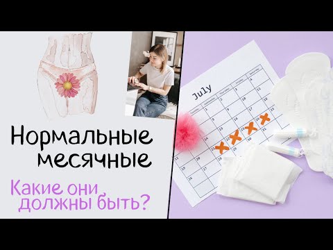 Нормальные месячные. Какие они должны быть? Как понять, что всё в норме?