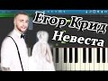 Егор Крид - Невеста (на пианино Synthesia)