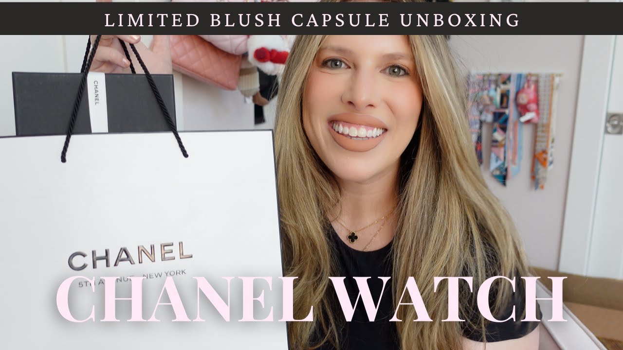 ⌚️ CHANEL Horlogerie: Limited Blush Watch Capsule Unboxing