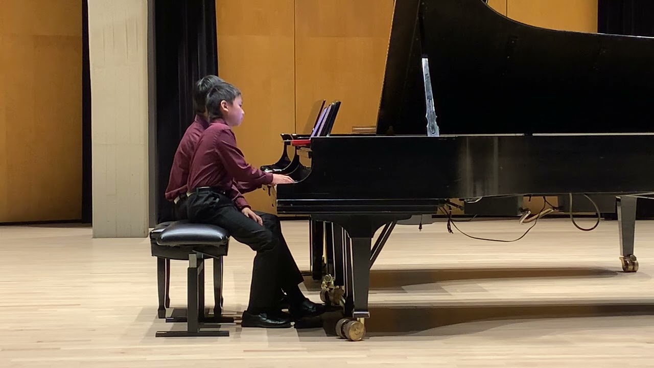 Canadian Music Competition (CMC) National Final 1st Prize: One Piano,4 Hands (age 13)