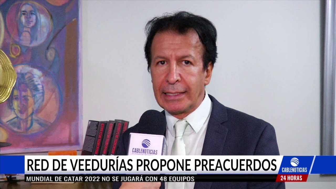 Red de Veedurías solicitará fin de preacuerdo con Besaile y 'Ñoño' Elías justiciar