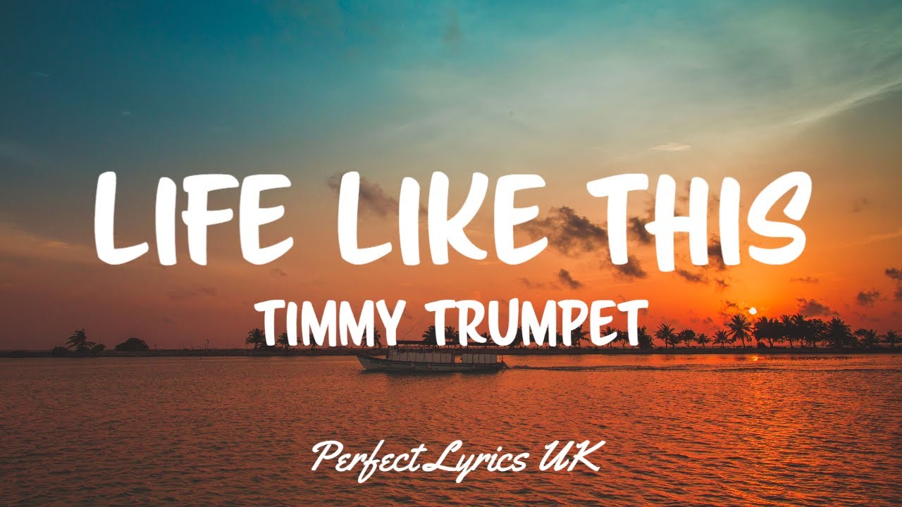 Timmy Trumpet – Life Like This (Lyrics) - YouTube