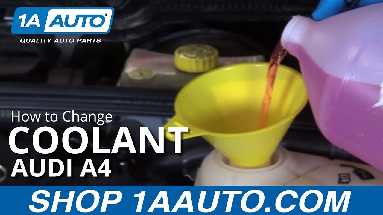 How to Drain and Refill Coolant 2004-2008 Audi A4 (B7) (2004, 2005, 2006,  2007, 2008) - iFixit Repair Guide