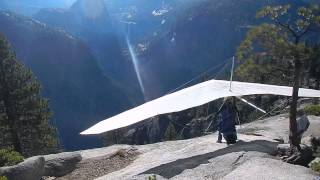 Glacier Point Hang Gliding- Yosemite National Park 2014