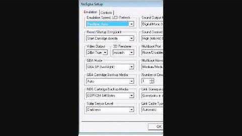 NO$GBA Settings(Must See!!)