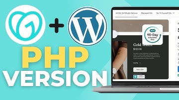 How to Update PHP Version WordPress GoDaddy Hosting | GoDaddy PHP Version Upgrade - Quick Tutorial