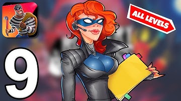 Robbery Madness 2 - Gameplay Walkthrough Part 9 - All Levels [Full Game] (iOS, Android)