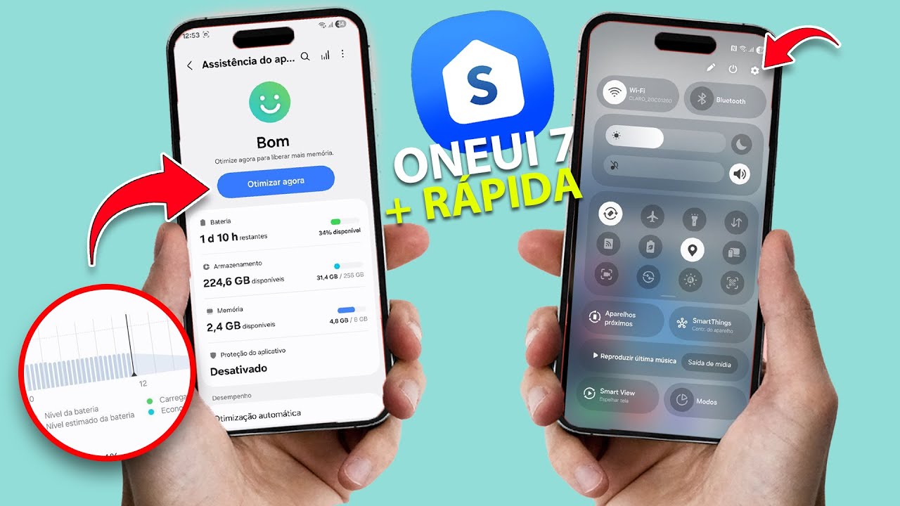 🛑 OneUI 7 Tá Lenta? DESATIVE Isso AGORA e Deixe Seu Samsung MUITO Mais Rápido!🚀