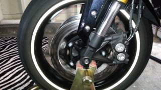 Normal Front Wheel Brake Drag
