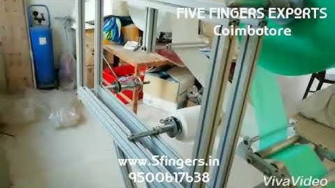 Face Mask Inner loop Fixing Machine Manufacturers in India | Five Fingers Exports