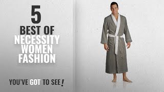 Necessity Women Fashion [2018 Best Sellers]: Luxury Spa Robe - Microfiber with Cotton Terry Lining, screenshot 4