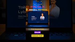 Personal Portfolio Website With Source Code