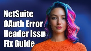 NetSuite OAuth Error: &#39;Header is not NLAuth Scheme&#39; - Troubleshooting Guide