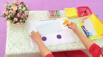 Video cắt dán ô tô khách (Mẫu) - Độ tuổi 5-6 tuổi, GV Trần Thị Hằng trường Mầm non Xuất Hoá