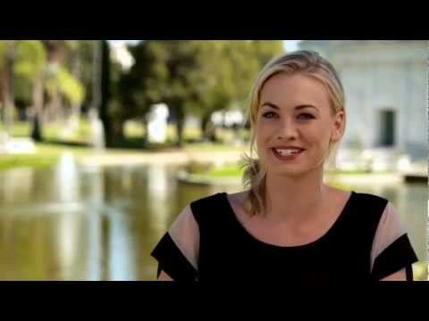 Yvonne Strahovski talks about her character in Dexter [HD]