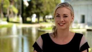 Yvonne Strahovski talks about her character in Dexter [HD]