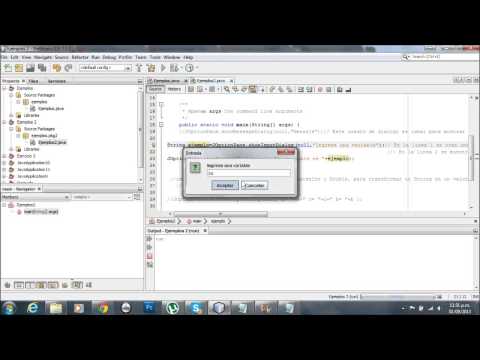 Lenguajes de Programación - Ejemplos JOptionPane