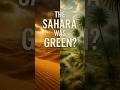 The Sahara Was Green?! – A Desert With a Hidden Past 🌍