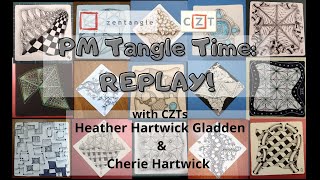 Zentangle® Class Replay: Tangle Time - Dreamcatcher (PM Session)
