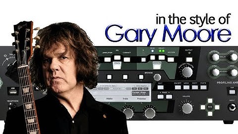 GARY MOORE kemper pack amps || LIVE PLAY ROCK || Mr.T #kemper #rig