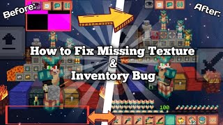 Famous How to Fix Missing Texture & Inventory Bug In Minecraft Bedrock Net Worth