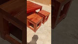 pallet coffee table and pallet stools for sale in Nairobi Kenya #pallets #nairobipallets #kanya