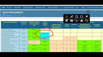 TNPSC - Combined Technical Service Exam 2025 - Interview Post - Written Exam Results Updates 