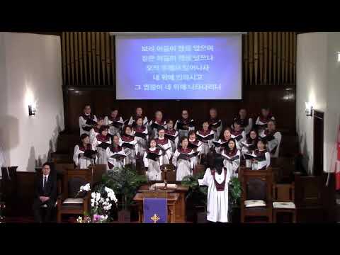 2019년 12월 01일 일어나라 빛을 발하여라 김수민 곡 할렐루야 찬양대