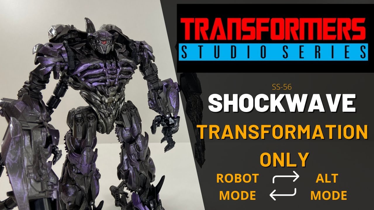 JTI: TRANSFORMERS SS56 SHOCKWAVE - YouTube