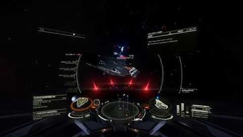 Elite Dangerous: CMDR tries to Gank a Corvette, through a Glitched Anaconda