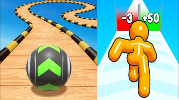 Sky Rolling Ball | Tall Man Run | Android IOS New Level #kidsvideo #skyrollingball #tallmanrun