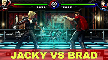 Virtua Fighter 5 Ultimate Showdown | Jacky vs. Brad Fight (Legendary Match!)