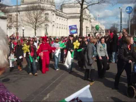 St David's Day Parade - Cardiff 2009