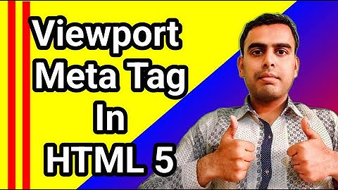 How Viewport Meta Tag Make Website Responsive | How To Create Viewport Meta Tag In HTML In Hindi